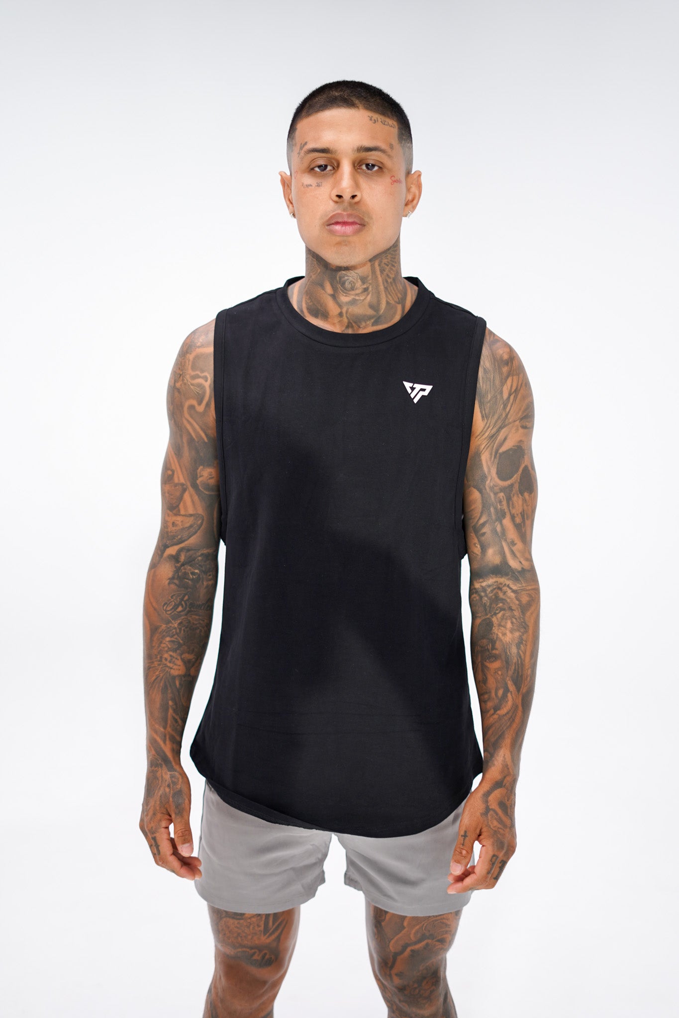 KTP SPORT MUSCLE TANK - BLACK