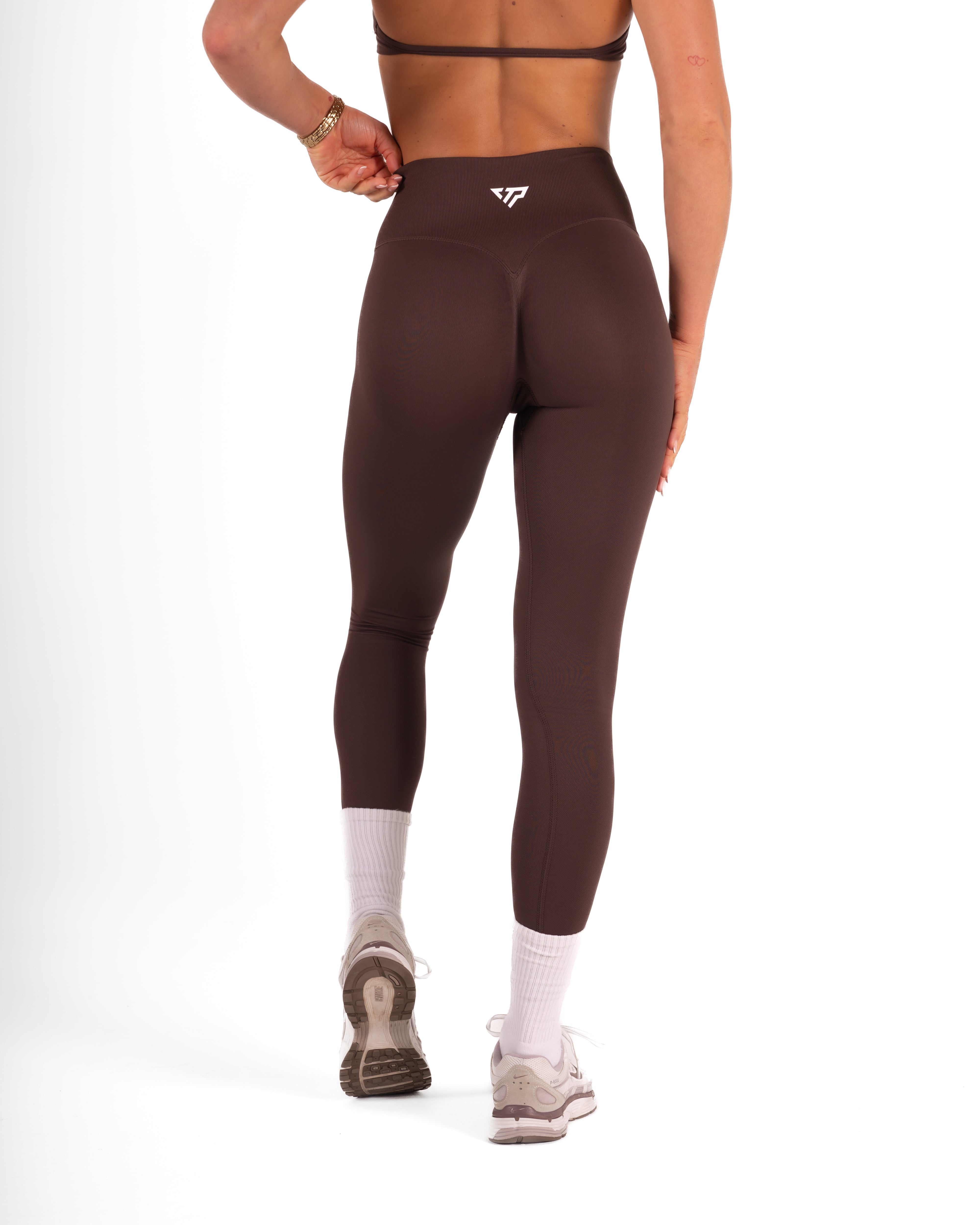 RECOIL HIGH WAIST SCRUNCH LEGGING - ESPRESSO