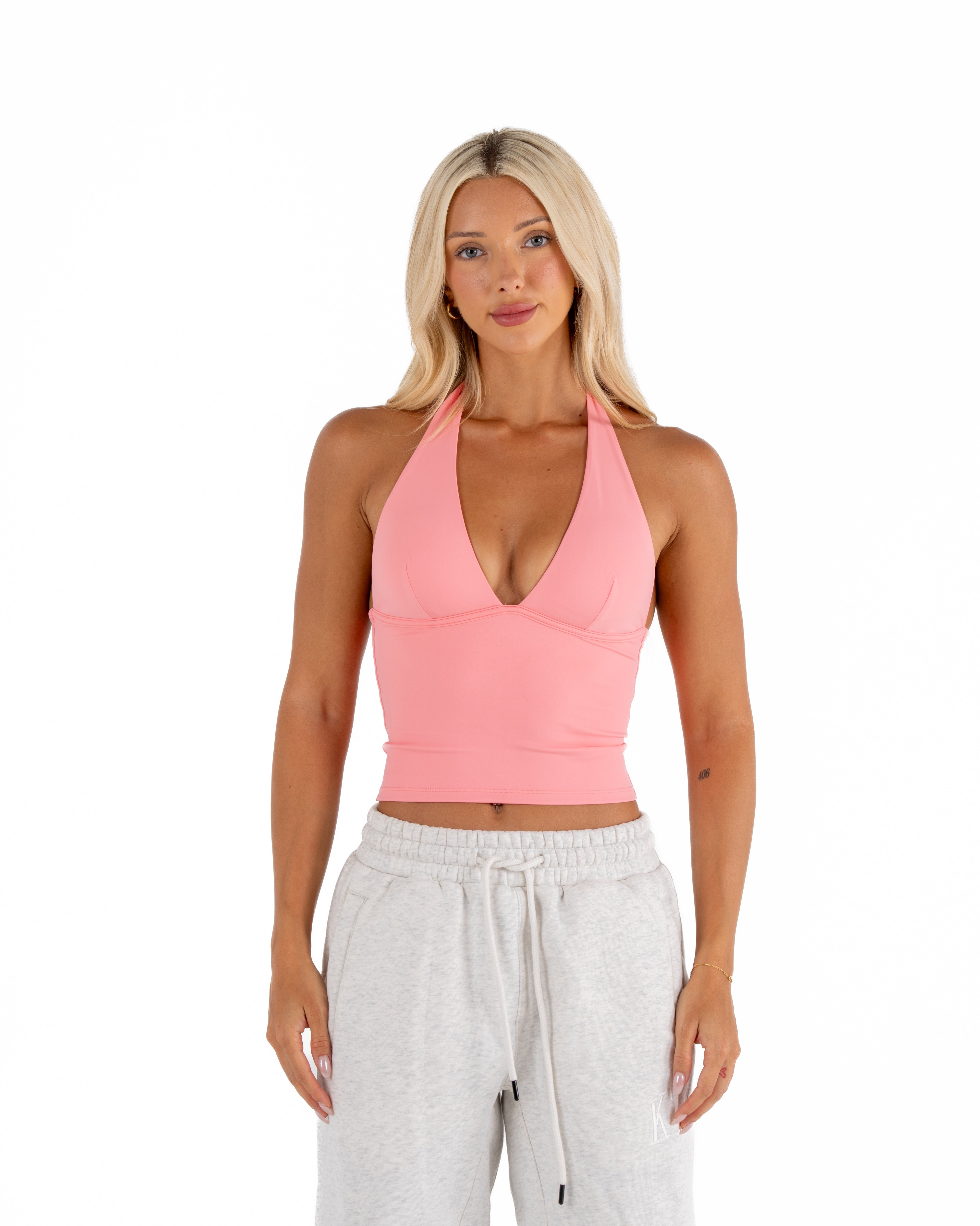 KAYLA TANK TOP - PEACH