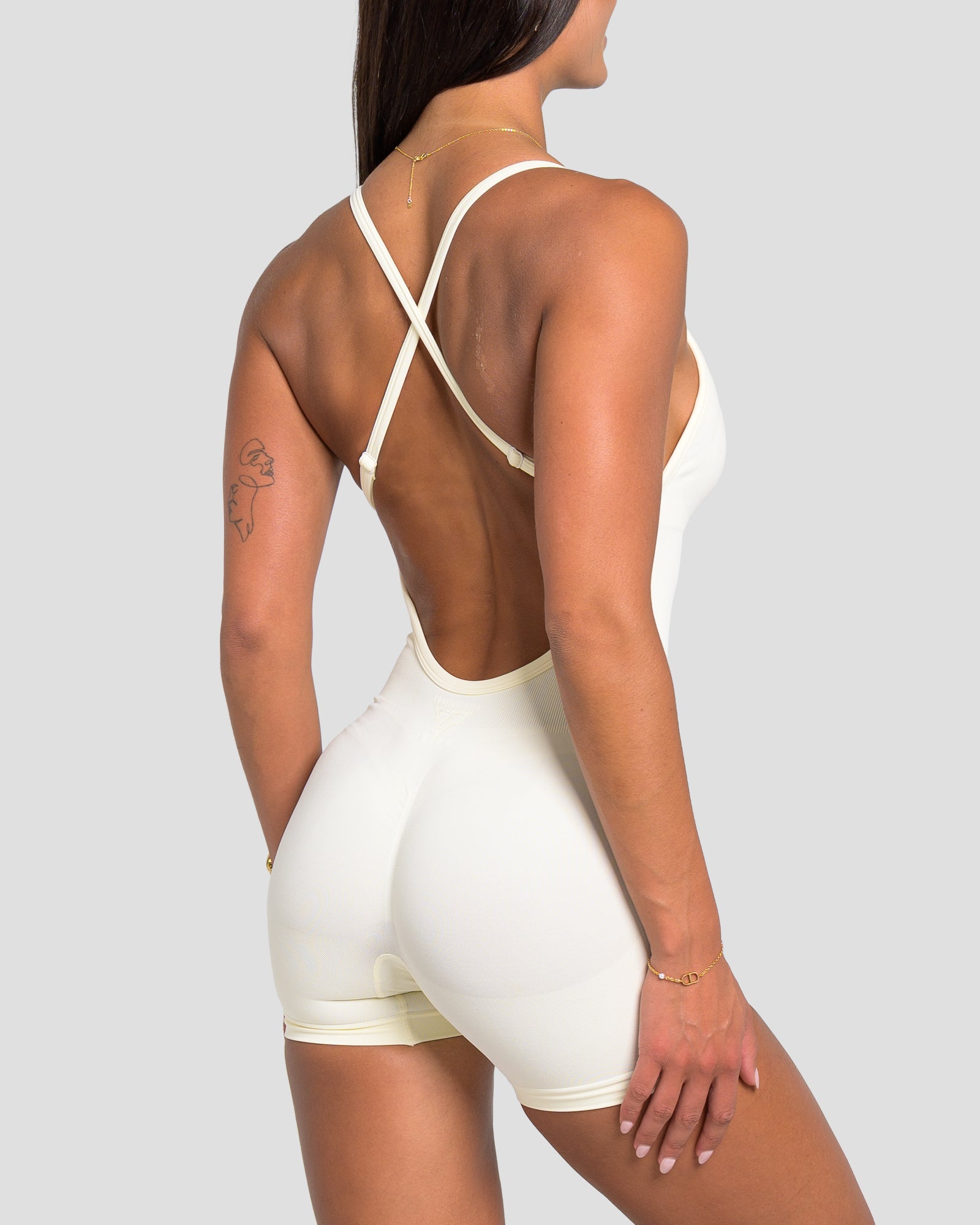 RECOIL JUMPSUIT - CREAM